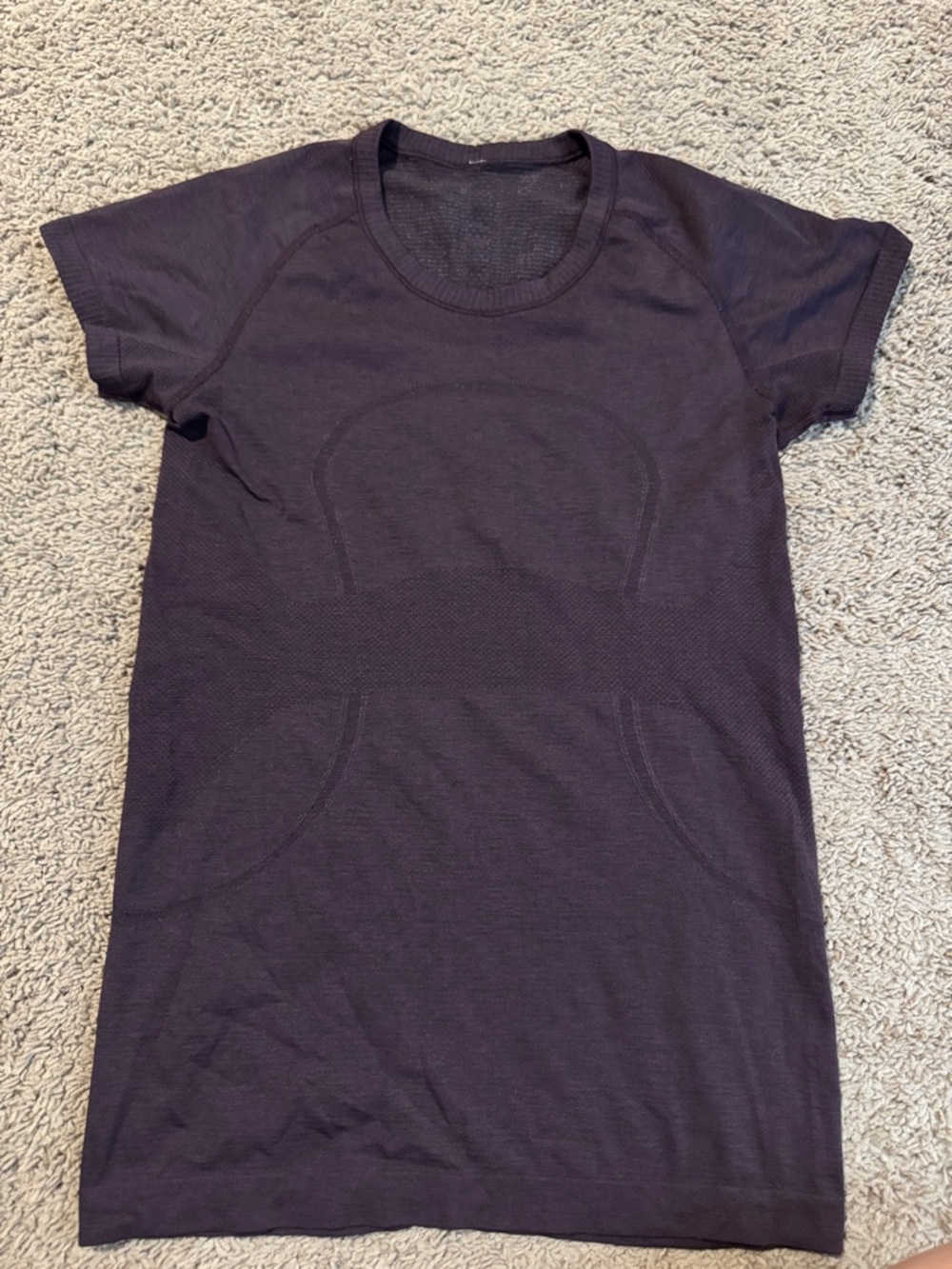 Lululemon swiftly tech tee Deep Plum size 8